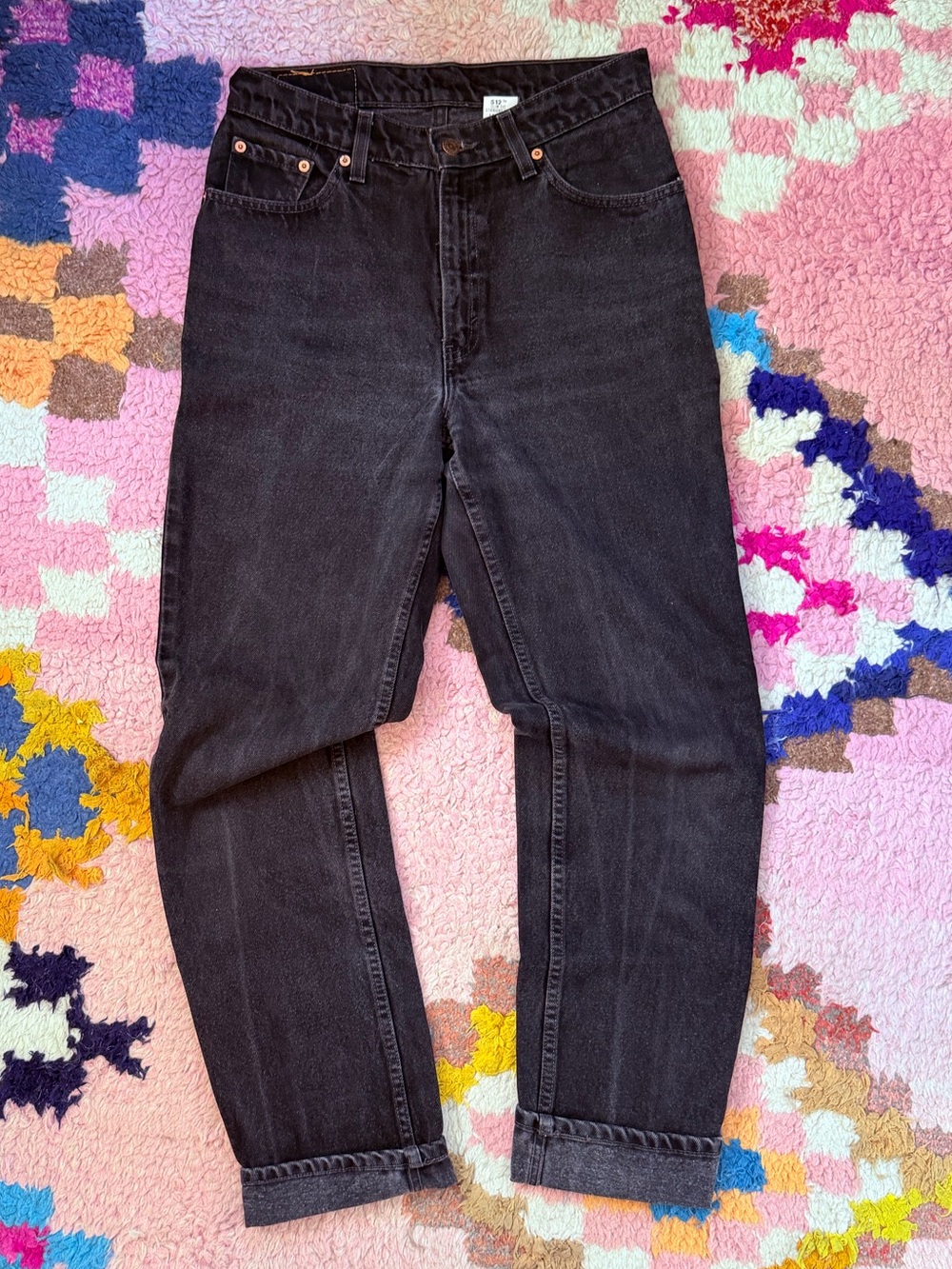 Levi’s High-Rise Black Denim Jeans